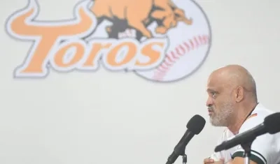 Mendy López, mánager de Toros de Sincelejo.