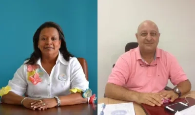 Aury Guerrero Bowie y Ronald Housni Jaler.