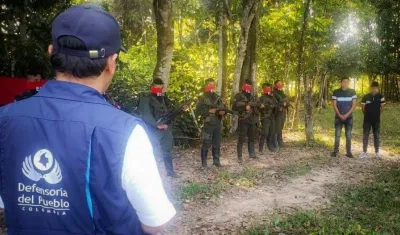 Acto de liberación.