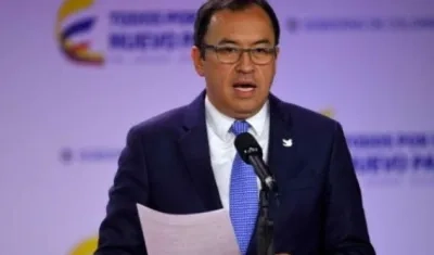 Ministro del Interior, Alfonso Prada.