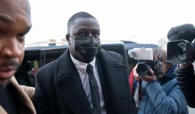 Benjamín Mendy, jugador del Manchester City. 