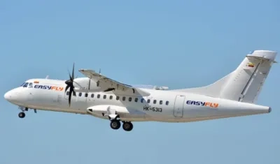 Easyfly opera rutas desde Barranquilla con Montería, Bucaramanga y Valledupar.