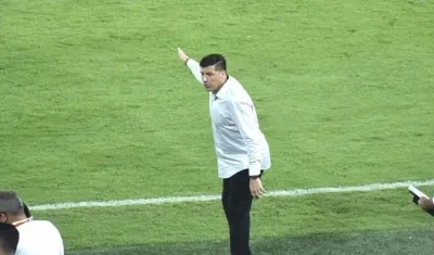 Juan Cruz Real, DT del Junior.