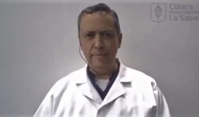 Médico Juan Guillermo Ortiz, director general de la Clínica Universidad de la Sabana.