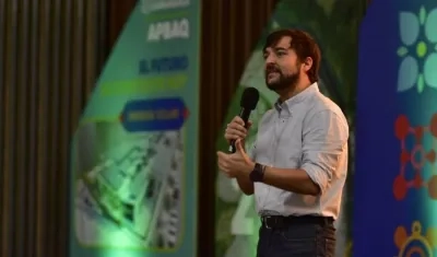 El Alcalde de Barranquilla, Jaime Pumarejo.