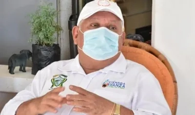 El alcalde de Ciénaga, Luis Tete Samper.