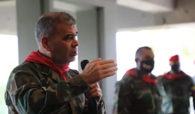 Vladimir Padrino, ministro de Defensa.