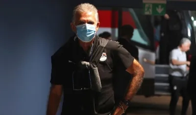 Carlos Queiroz, técnico de Egipto. 
