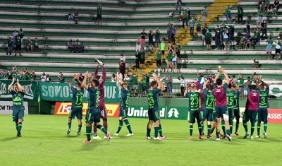 Club Chapecoense de Brasil. 