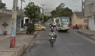 Lugar de los hechos.