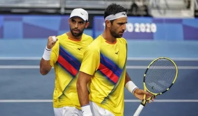 Juan Sebastián Cabal y Robert Farah.