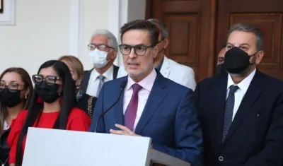 Felix Plasencia, Canciller venezolano.