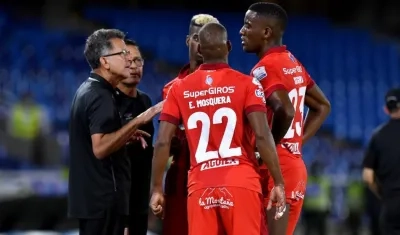 Juan Carlos Osorio, técnico del América de Cali. 