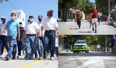 Alcalde Jaime Pumarejo recorre el barrio San Luis.