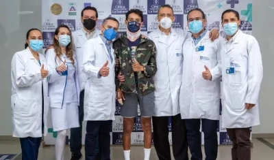 Egan Bernal, ciclista colombiano. 