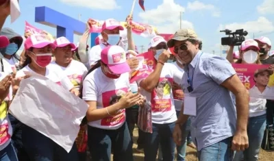 Alejandro Char en campaña