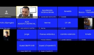 Audiencia virtual de este lunes por el caso del robo del camión de la Brinks.