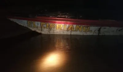 Imagen de una de las embarcaciones.