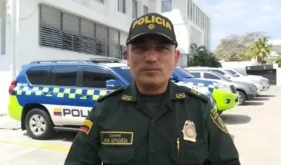 Coronel Jhon Sepúlveda. 