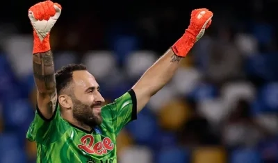 David Ospina, arquero colombiano. 