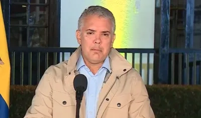 El Presidente de la República, Iván Duque.