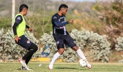 Miguel Ángel Borja volverá al frente de ataque. 