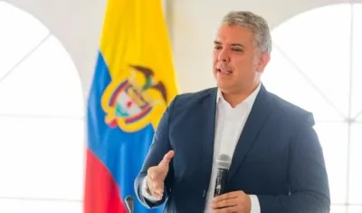 El Presidente de la República, Iván Duque.