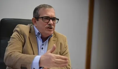 Rodrigo Londoño, último comandante de las extintas FARC.