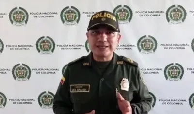 Coronel Jhon Sepúlveda, subcomandante de la Mebar.