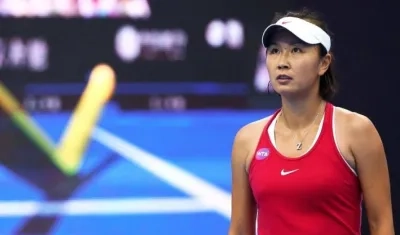 La tenista china Peng Shuai,