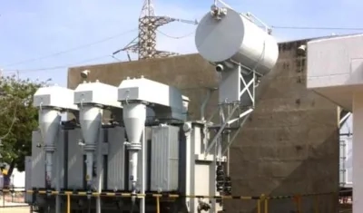Subestación El Río en Barranquilla.