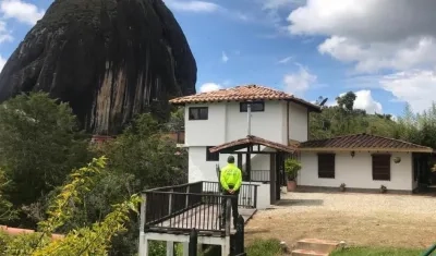 Una de las propiedades embargadas.