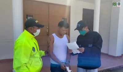 Breider José Casarrubia fue capturado mediante orden judicial. 