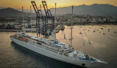 Los primeros cruceros de la temporada en Santa Marta 