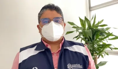 Humberto Mendoza, Secretario de Salud de Barranquilla.