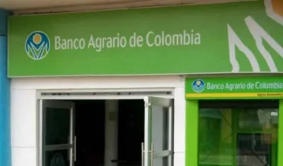 Banco Agrario de Colombia. 