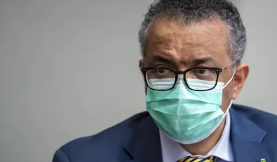 El director de la OMS, Tedros Adhanom Ghebreyesus.