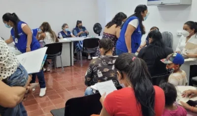 El promedio de afiliaciones mensuales a salud en el 2021 fue de 10.000 migrantes, en Jornada Masiva de Afiliación se duplicó esta cifra.