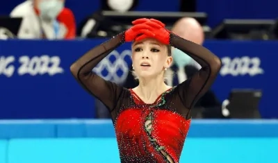 Kamila Valieva, patinadora rusa. 