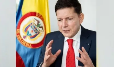 Wilson Ruiz, ministro de Justicia.