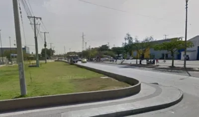 El fleteo ocurrió en la calle 30 con carrera 10. 