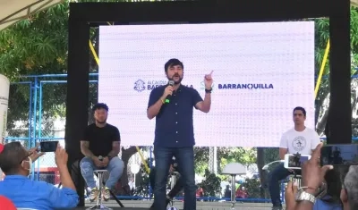 El Alcalde Jaime Pumarejo 