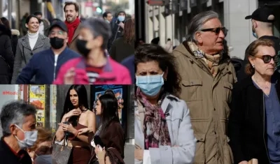 El fin de la obligación de llevar mascarilla en el exterior ha entrado en vigor este jueves con la duda de si los ciudadanos conseguirán relajarse y salir a la calle "a cara descubierta".