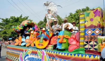 Batalla de Flores de Santo Tomás.
