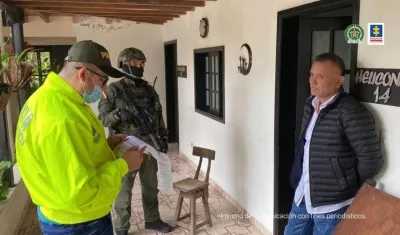 Operativo de captura de alias 'Mario Bros'.