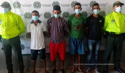 Integrantes de 'Los Curtis'.