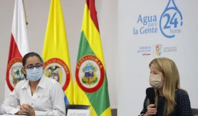 La Gobernadora del Atlántico, Elsa Noguera.