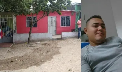 Joseth David fue atacado en la puerta de su casa. 