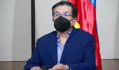 El Ministro de Salud, Fernando Ruiz.