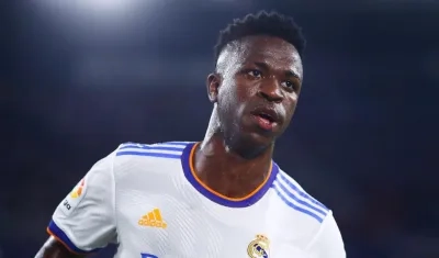 Vinicius Jr., jugador brasileño. 